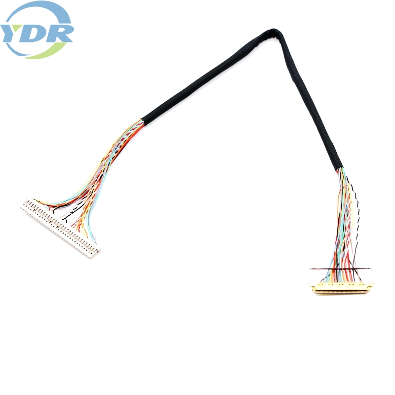 DF14-30P-1.25H LVDS kabel pro displej LCD 30pinový kroucený pár pro TV Počítač přizpůsobený