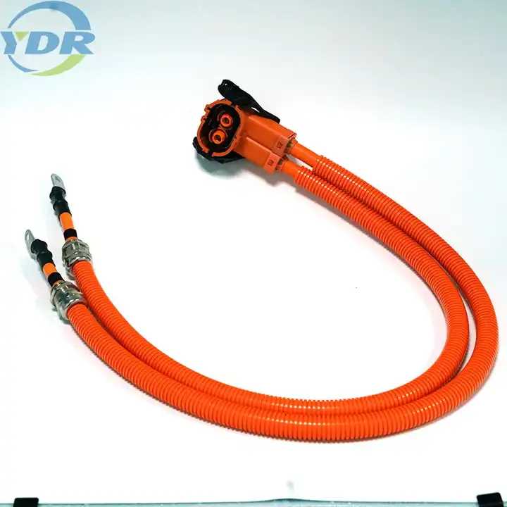 TE YHV800-2P-90-50M-A Stíněný nabíjecí kabel pro elektromobily HVP800-2PHI Heavy Duty Autobaterie
